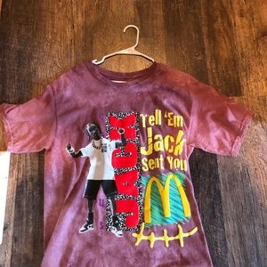 Brand New McDonald's Travis Scott T Shirt